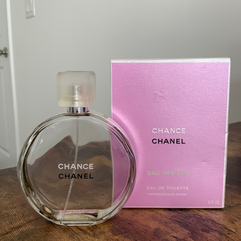 EMPTY CHANEL Fraiche 5 fl. oz size bottle with box